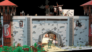 Huge LEGO Castle, Inspired By <i>World of Warcraft</i>'s Horde Capital
